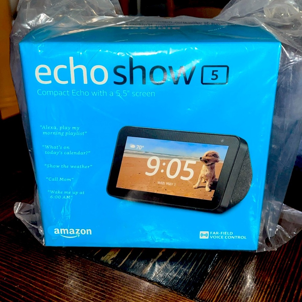 Echo show 5 - never opened